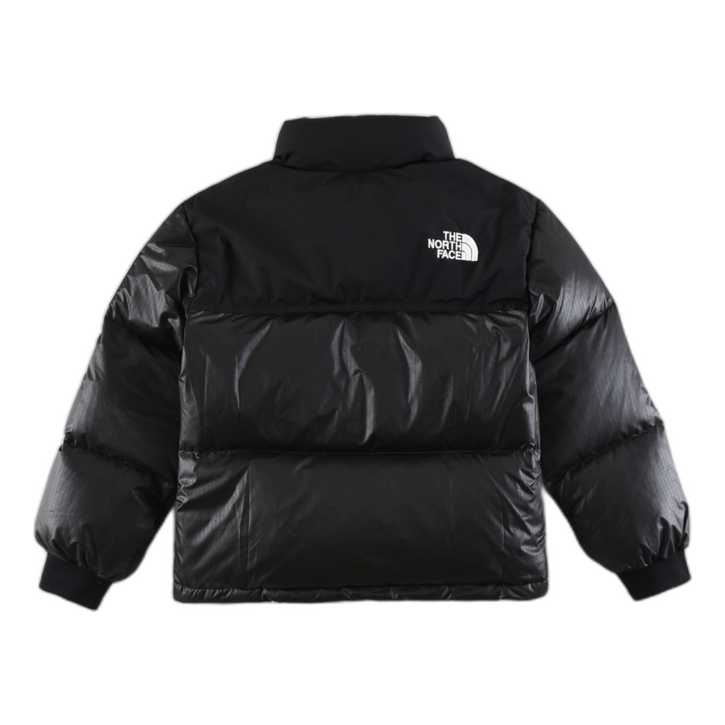 The North Face Nuptse Cropped Down Puffer Jacket | Black