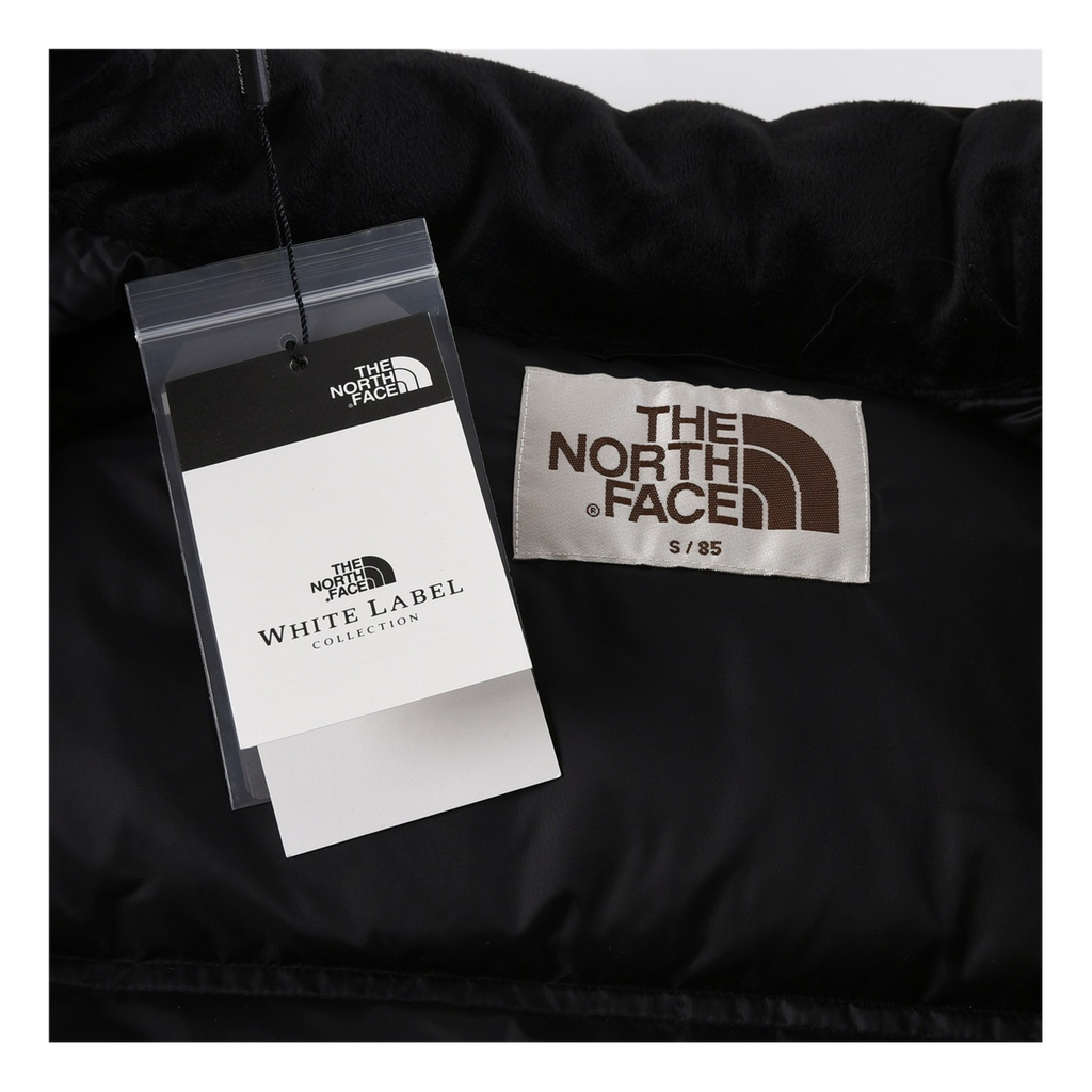 The North Face Nuptse Cropped Down Puffer Jacket | Black