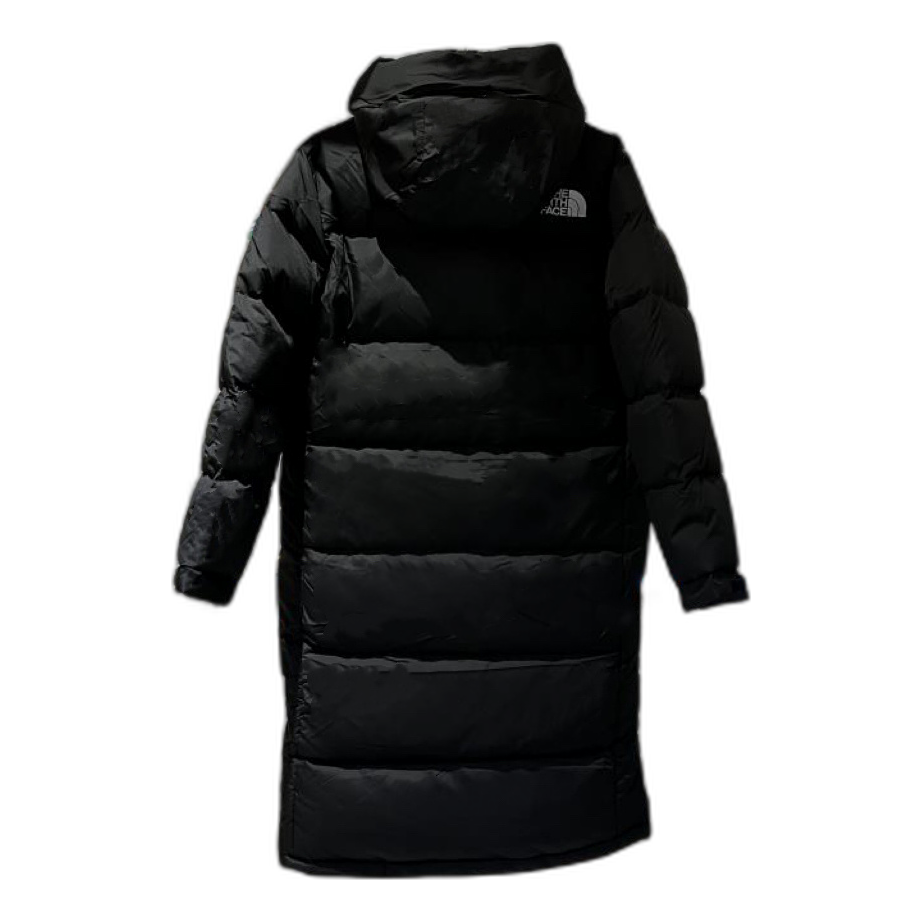 The North Face Long Hooded Down Puffer Coat | Black