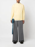 Jil Sander ribbed-trim wool jumper