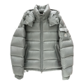 Moncler Maya Hooded Down Puffer Jacket - Gray