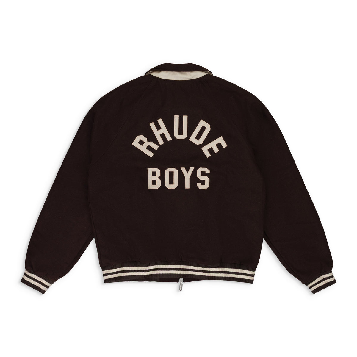 Brown Rhude Boys Signature Bomber