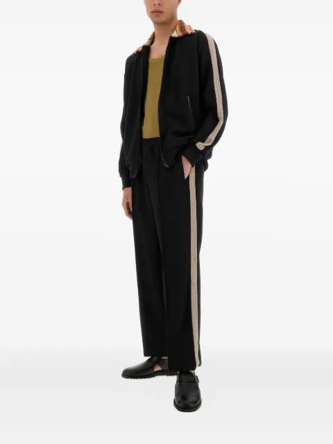 Sasquatchfabrix. striped-panel jacket