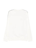 Lacoste stripe band fleece sweatshirt