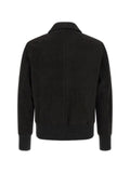 Giorgio Brato suede-finish zip-up jacket
