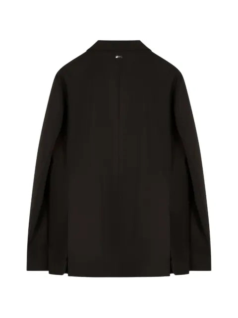 Herno logo-plaque blazer