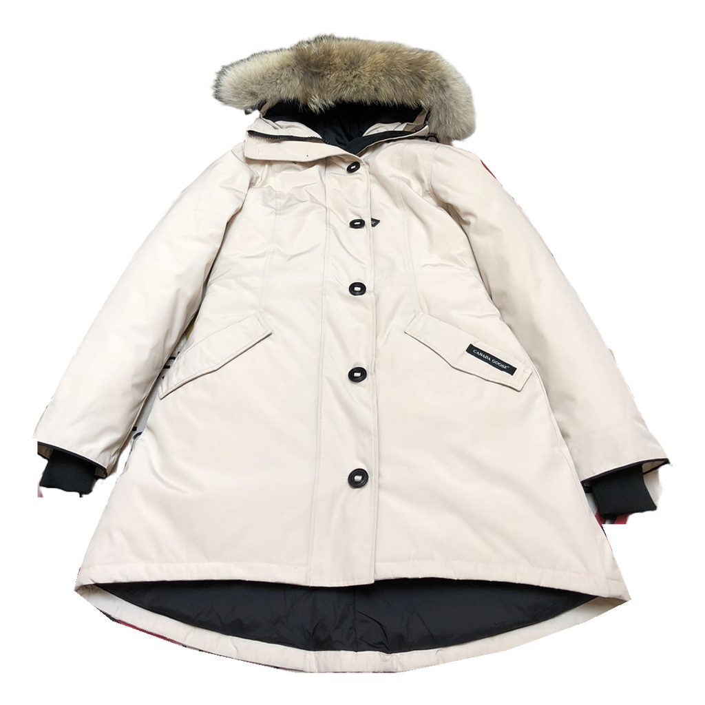 Canada Goose Women's Rossclair Down Parka with Fur-Trimmed Hood