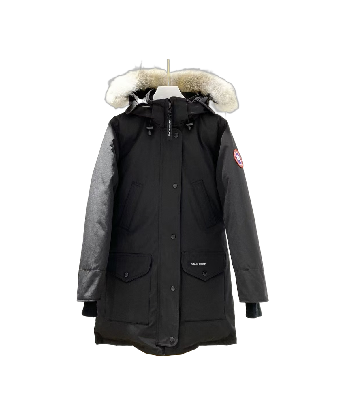 Canada Goose Women's Trillium Down Parka with Fur-Trimmed Hood