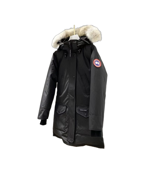 Canada Goose Women's Trillium Down Parka with Fur-Trimmed Hood