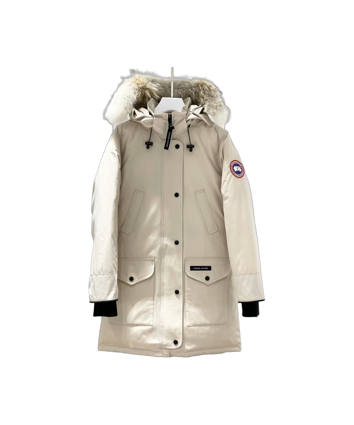 Canada Goose Women's Trillium Down Parka with Fur-Trimmed Hood