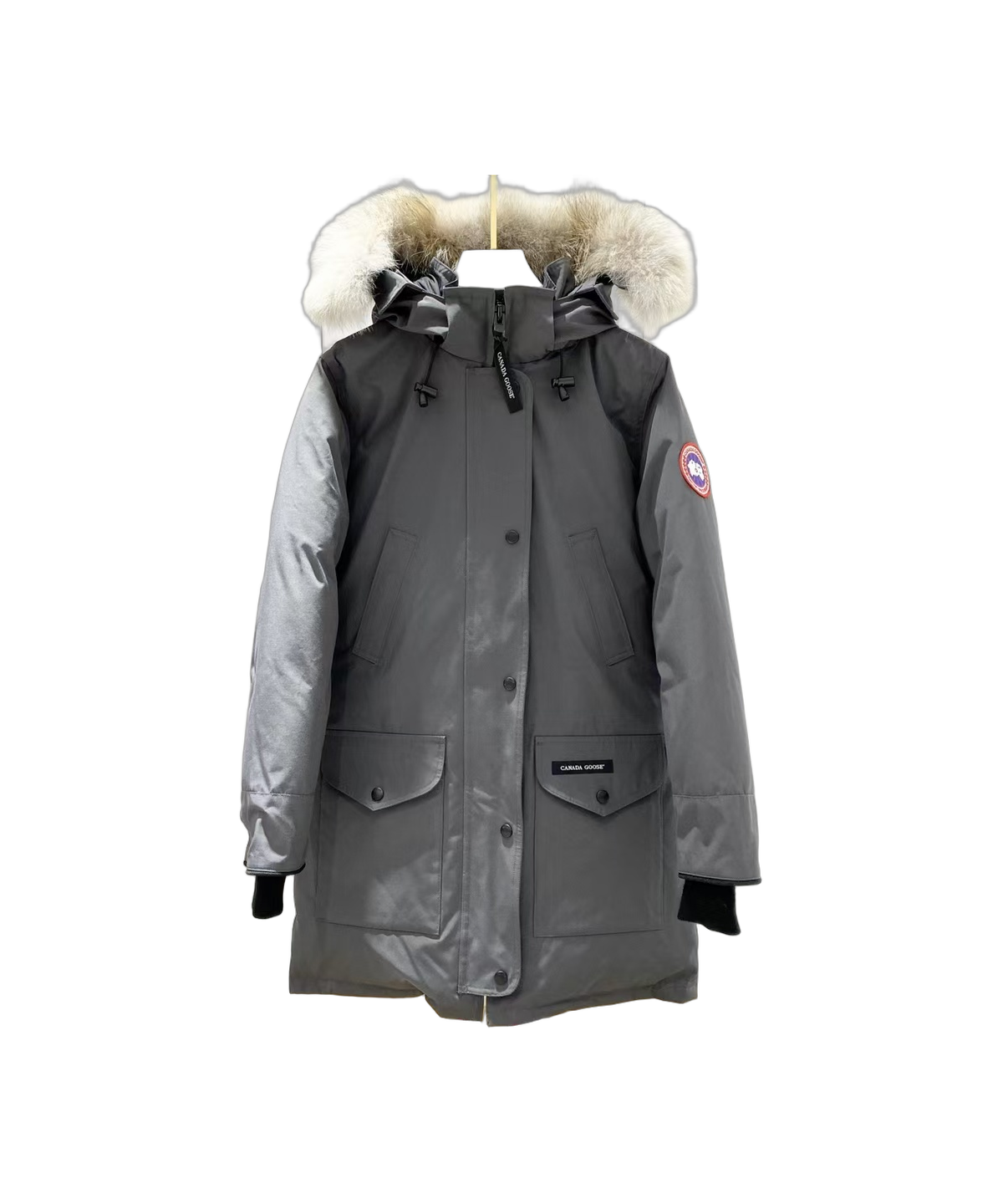 Canada Goose Women's Trillium Down Parka with Fur-Trimmed Hood