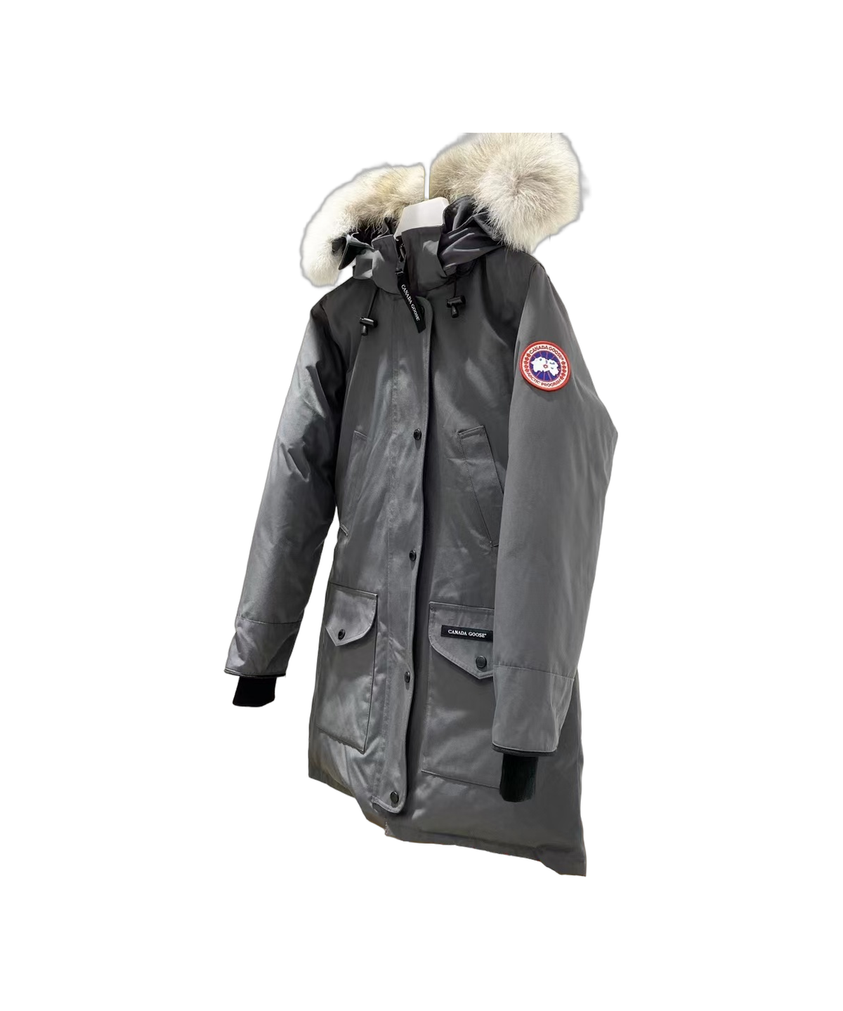 Canada Goose Women's Trillium Down Parka with Fur-Trimmed Hood