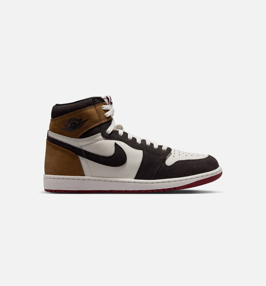 Air Jordan 1 Retro High OG Love Letter – Men's Lifestyle Shoe in Shadow Brown/Team Red/Light British Tan