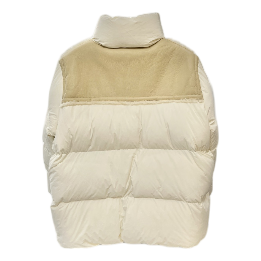 Moncler Jotty Down Puffer Jacket with Panelled Design