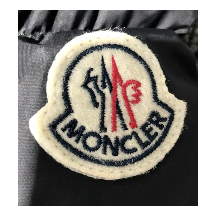 Moncler Four-Pocket Long Down Coat with Fur-Trimmed Hood - Black