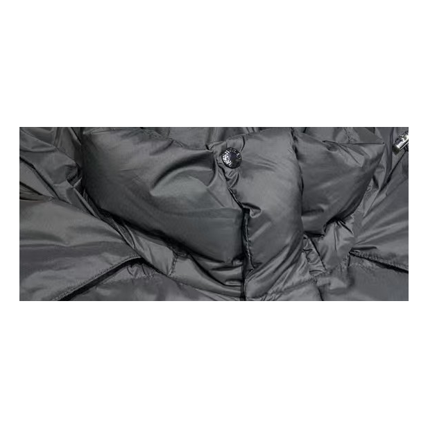 Moncler Hanoverian Hooded Long Puffer Coat in Black