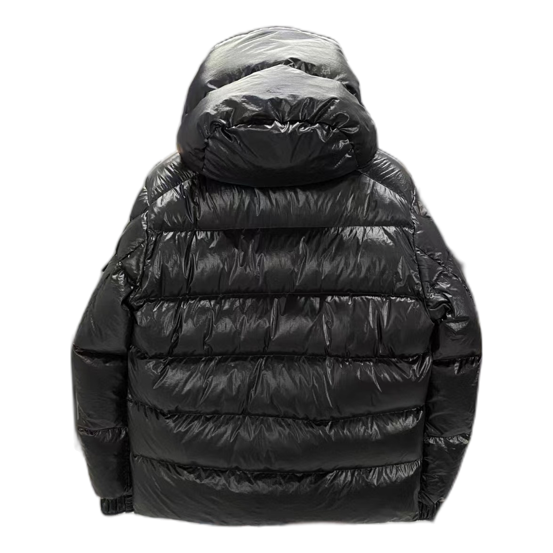 Moncler Maya 70th Anniversary Glossy Hooded Down Jacket