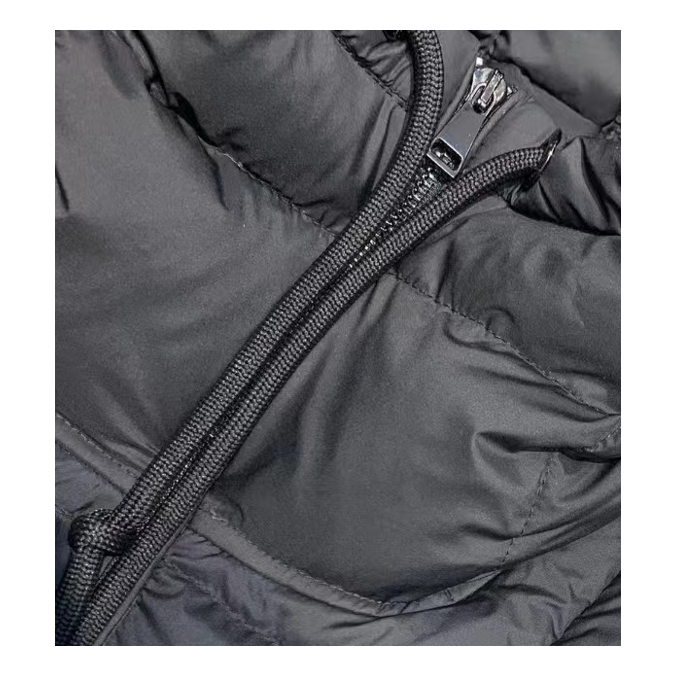 Moncler Faucon Long Hooded Down Puffer Coat - Black