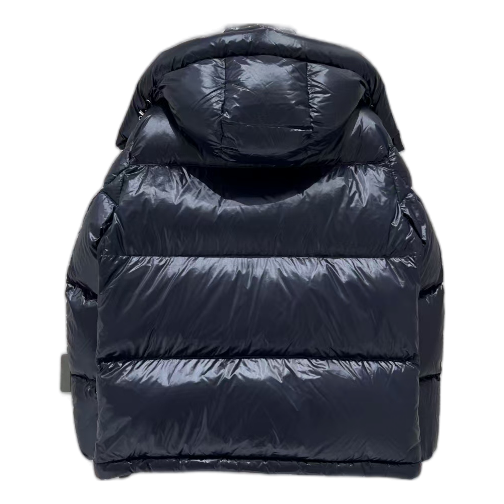 Moncler Montbeliard Hooded Down Puffer Jacket - Navy