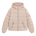 Moncler Gles Fitted Hooded Down Puffer Jacket
