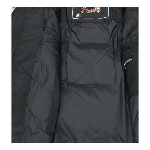 Moose Knuckles Four-Pocket Down Puffer Jacket with Fur-Trimmed Hood