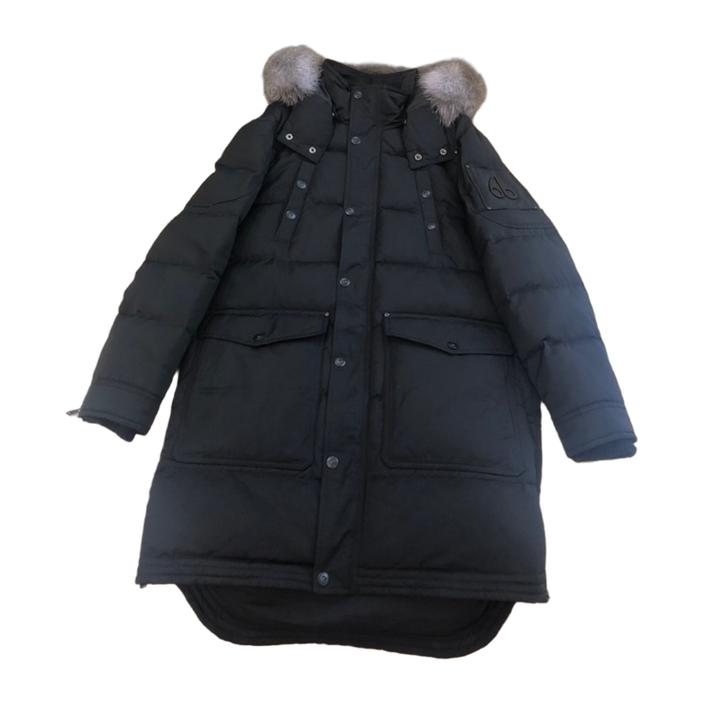 Moose Knuckles Women's Causapscal Down Parka with Fur-Trimmed Hood