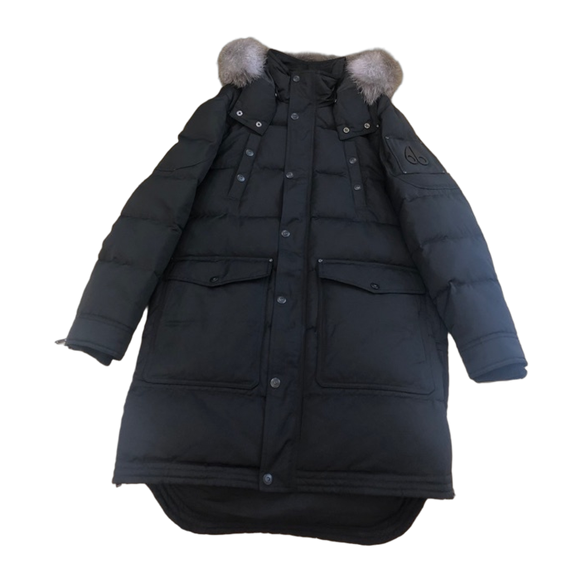 Moose Knuckles Women's Causapscal Down Parka with Fur-Trimmed Hood