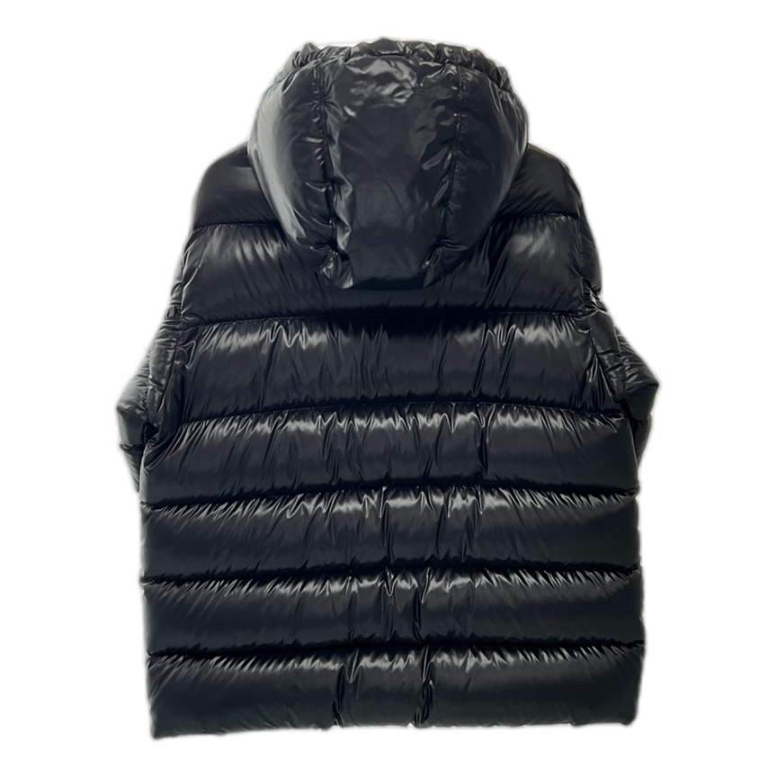 Moncler Liriope Hooded Down Puffer Jacket with Asymmetric Zip