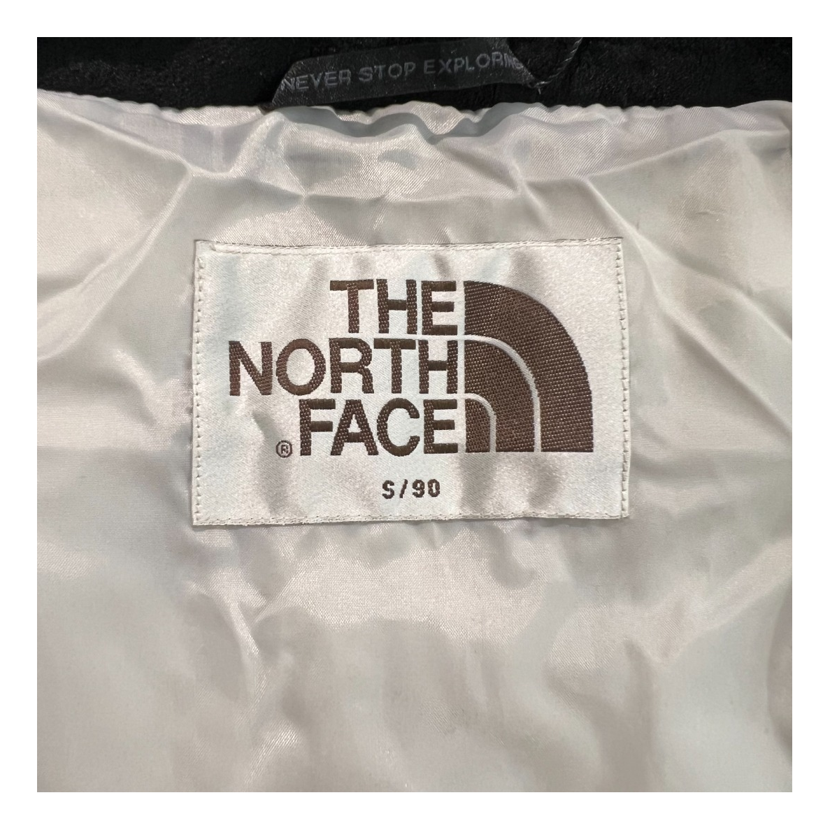 The North Face Color-Block Long Hooded Down Coat | Grey
