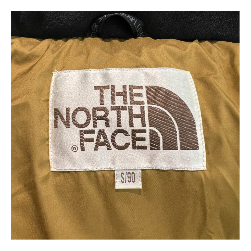 The North Face Color-Block Long Hooded Down Coat | Tan