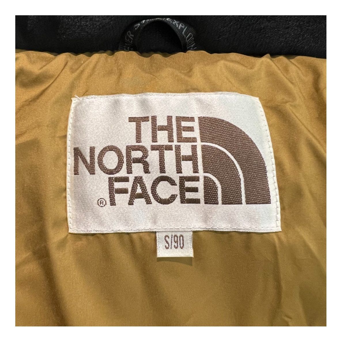 The North Face Color-Block Long Hooded Down Coat | Tan
