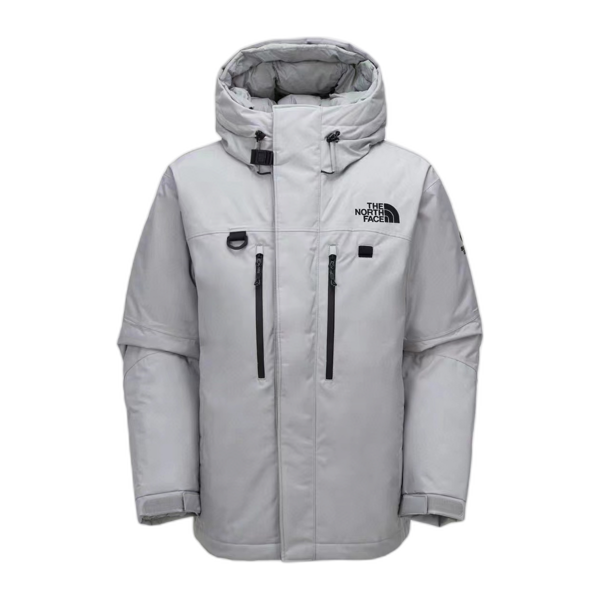 The North Face Himalayan Hooded Down Parka | Grey & White