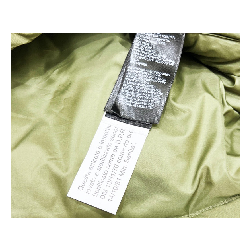 The North Face Fleece-Panel Puffer Jacket with Stand Collar | Olive